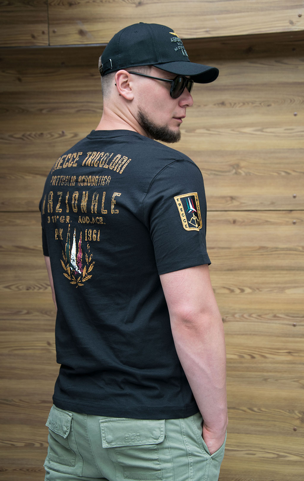 Футболка AERONAUTICA MILITARE FW 21/22/BD jet black (TS 1902) 