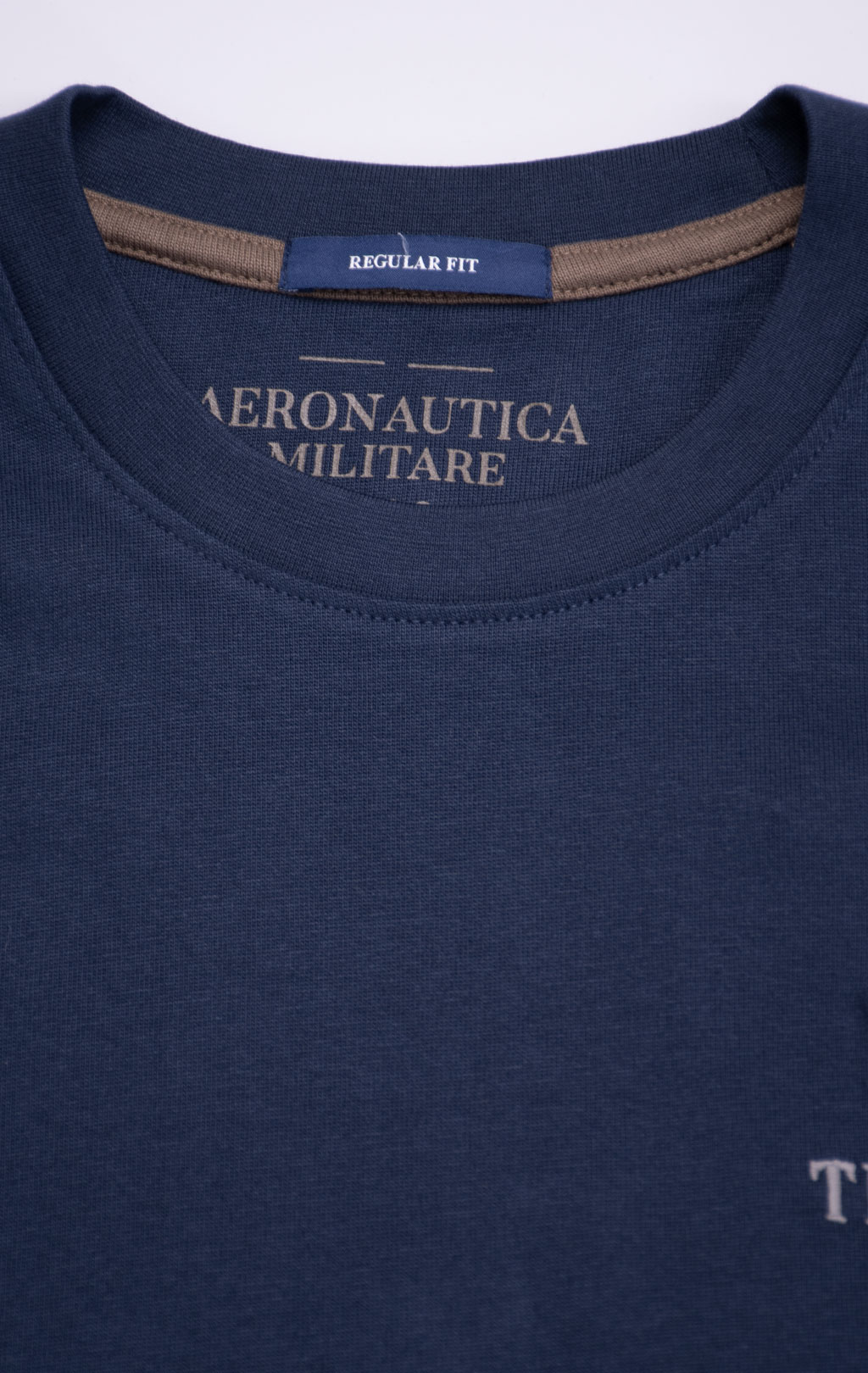 Лонгслив AERONAUTICA MILITARE FW 26/27/BD blue navy (TS 2574) 