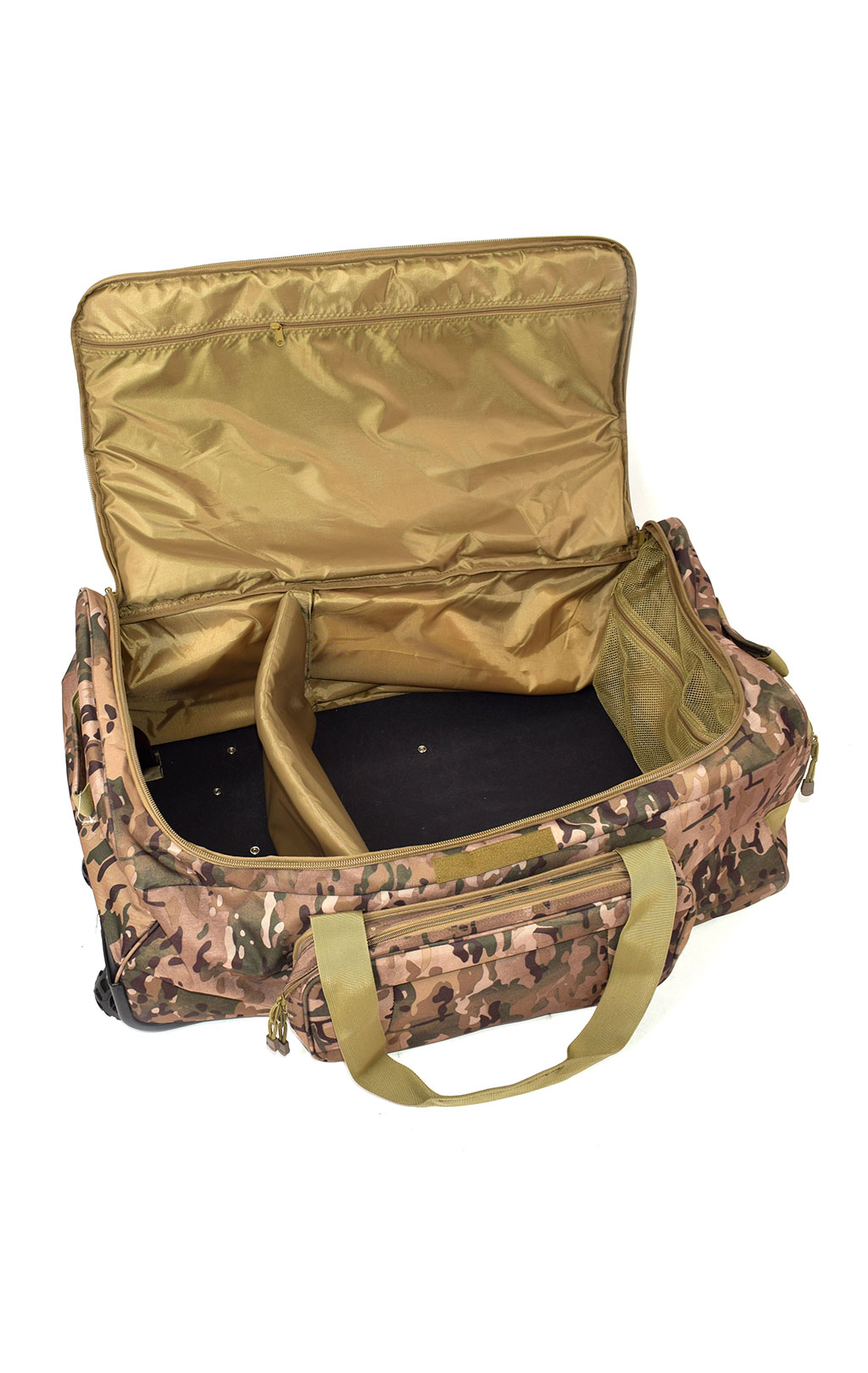 Сумка вещевая Fostex TROLLEY COMMANDO на 3х колёсах 80x45x38 multicam 