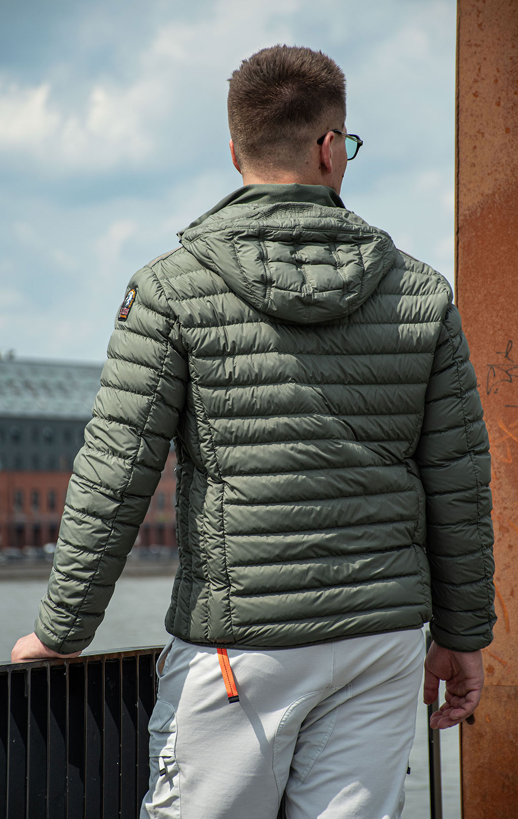Куртка-пуховик лёгкая PARAJUMPERS LAST MINUTE SS 25 m thyme 