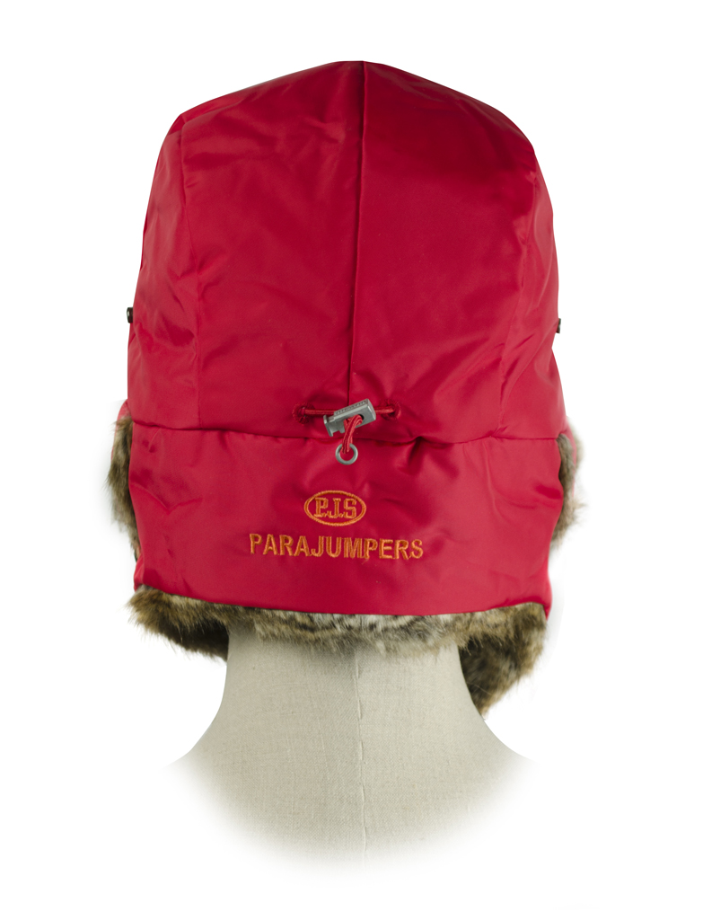 Шапка ушанка PARAJUMPERS AVIATOR HAT dark red 