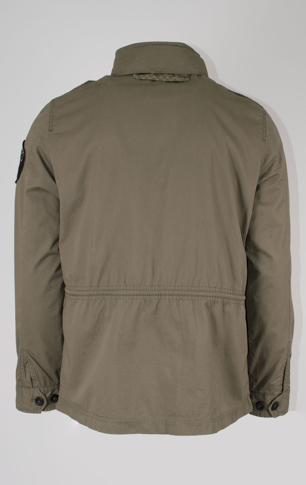 Ветровка AERONAUTICA MILITARE big size M-65 SS 25 m/IN military olive (AB 2212) 