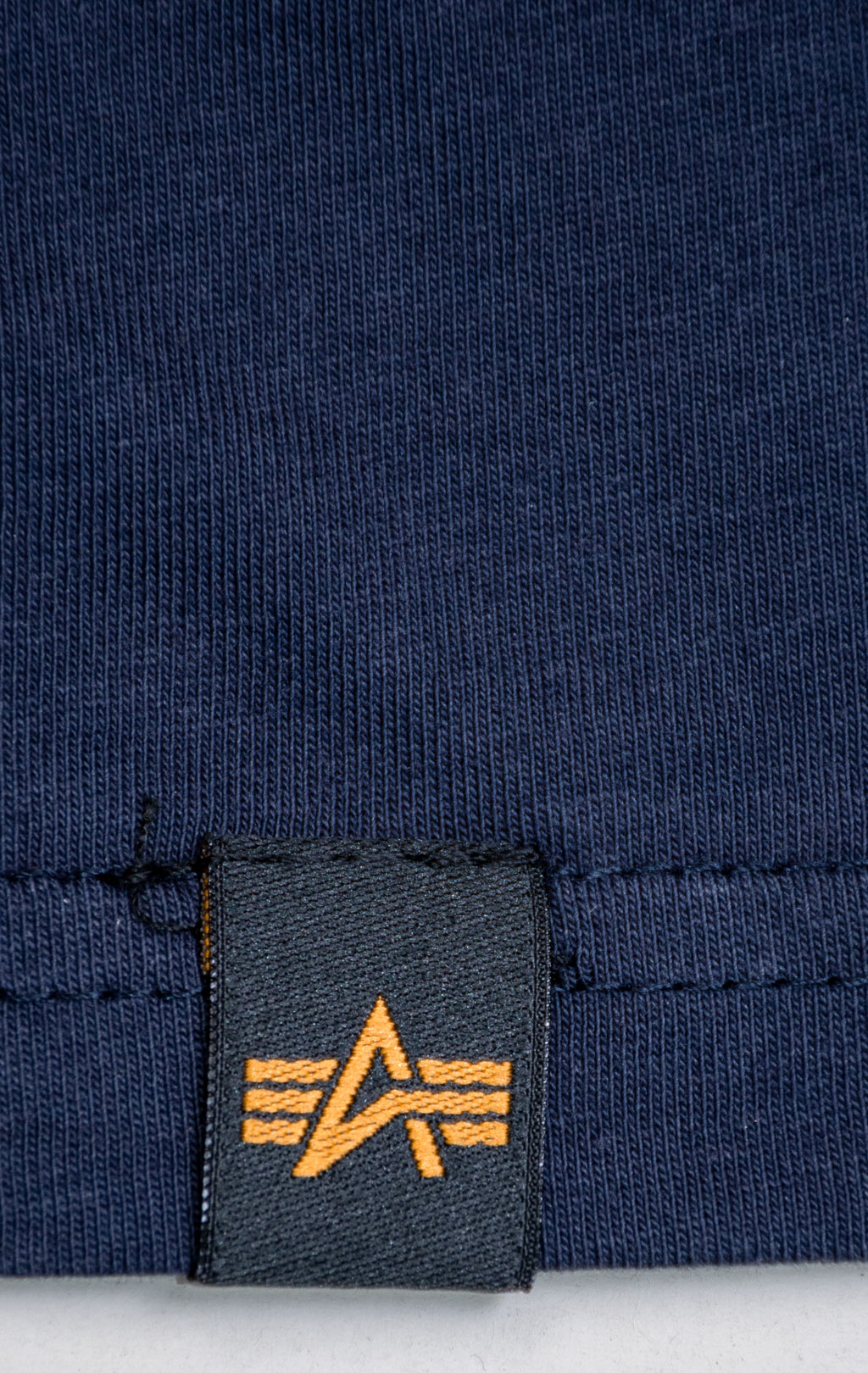 Лонгслив ALPHA INDUSTRIES NASA LS rep. blue 