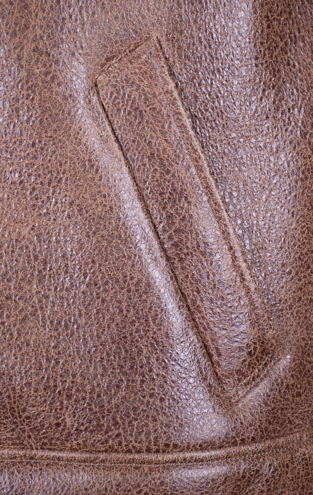 Куртка-пилот KODZIC B-3 Hooded овчина vintage khaki (1251) 