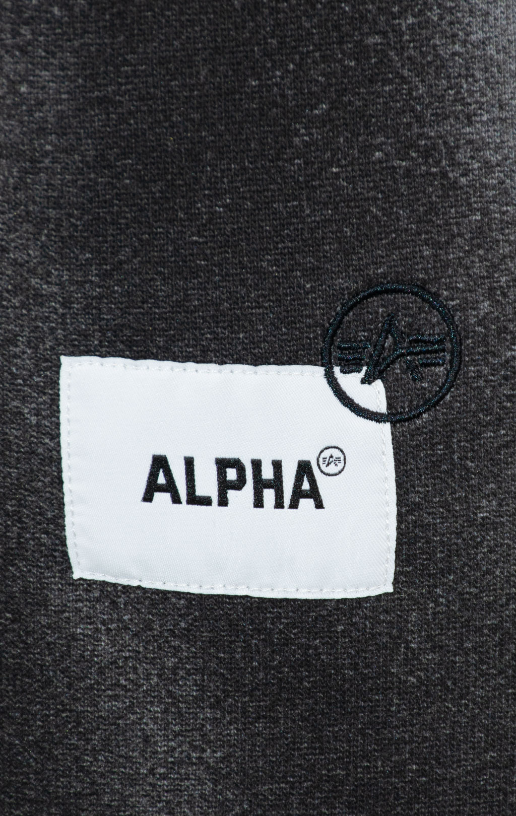 Брюки спортивные джоггеры ALPHA INDUSTRIES UNFRM WASHED SWEATPANTS FW 25/26 gray M001153 