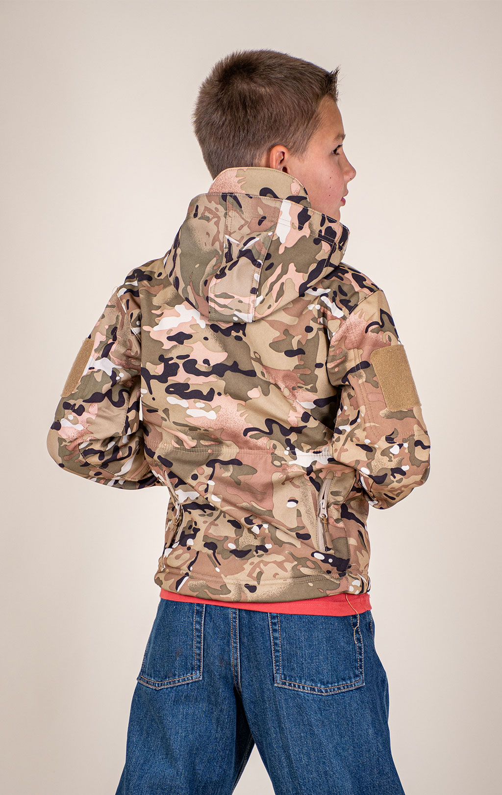 Детская куртка SABADO soft shell multicam f-1922 