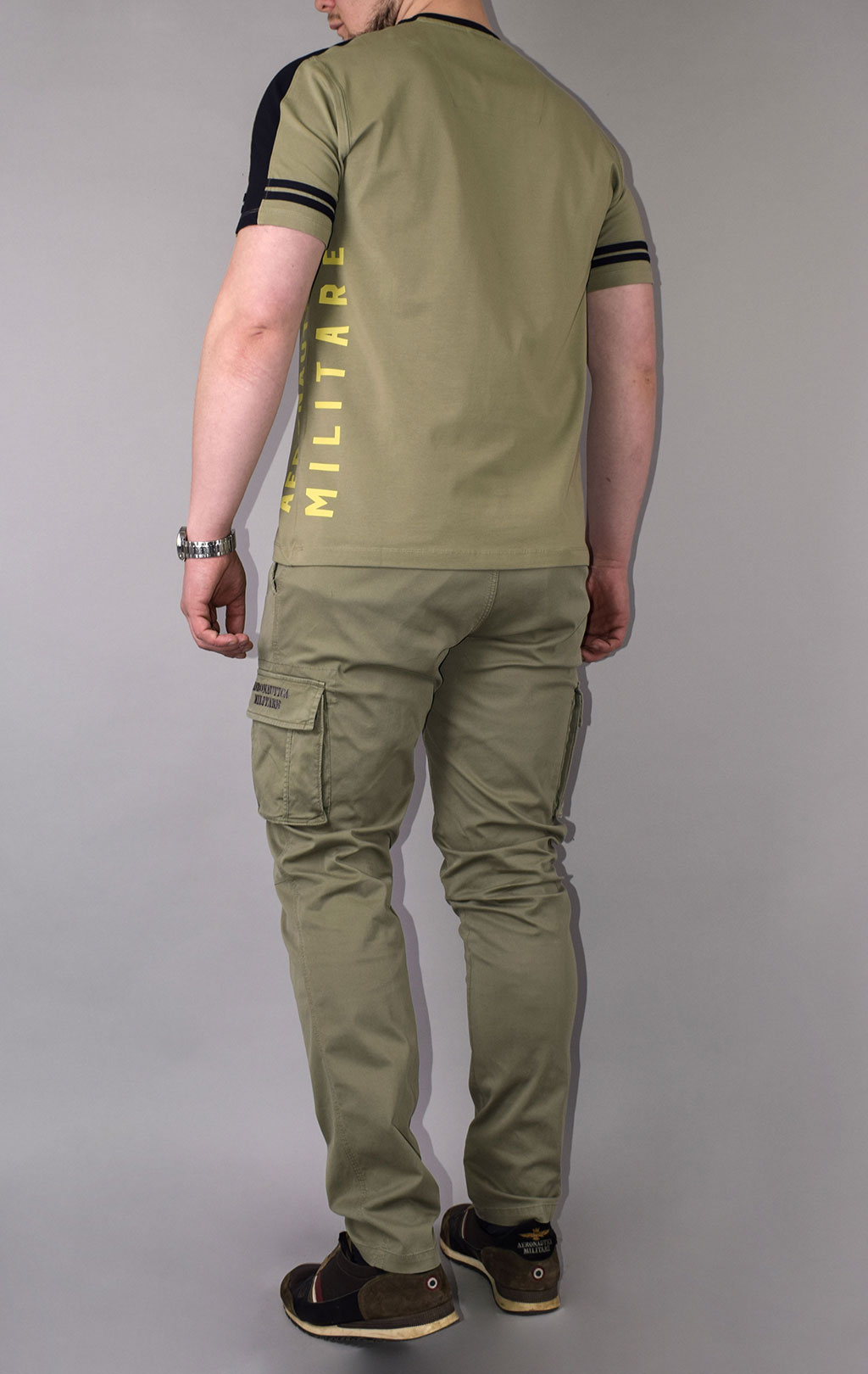 Футболка AERONAUTICA MILITARE SS 21/TR green (TS 1816) 