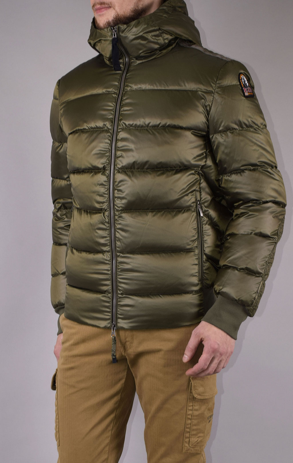 Куртка-пуховик PARAJUMPERS PHARRELL FW 19/20 military 