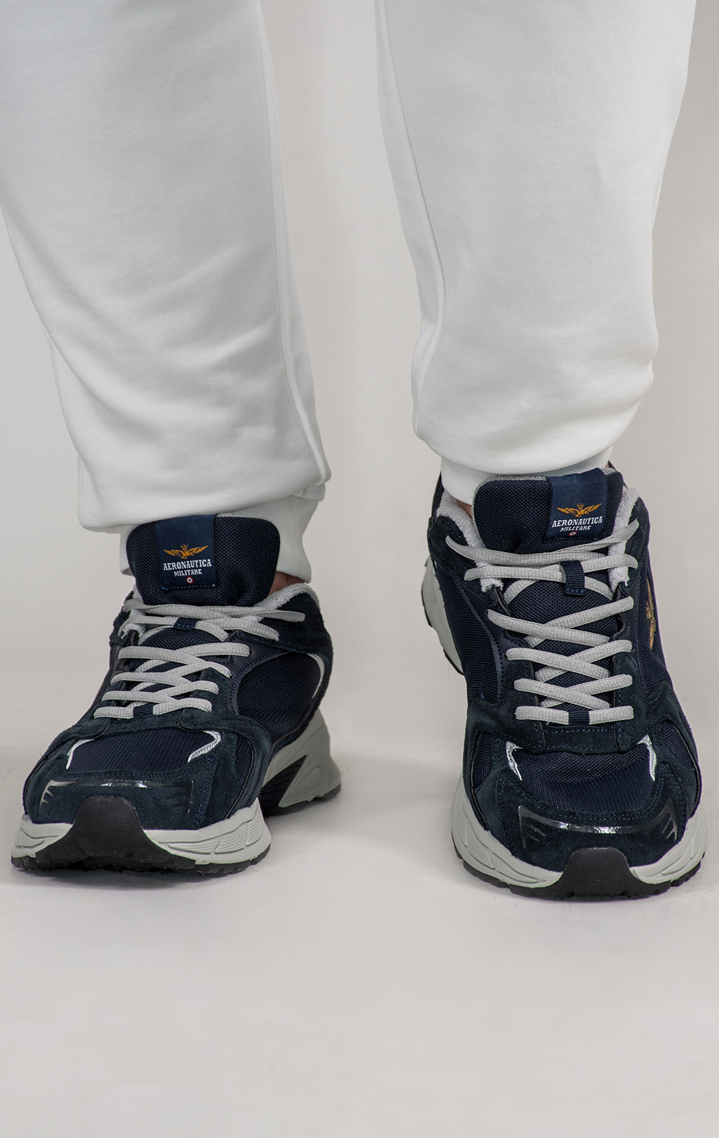 Кроссовки AERONAUTICA MILITARE SS 25 m/CN blue navy (SC 301) 