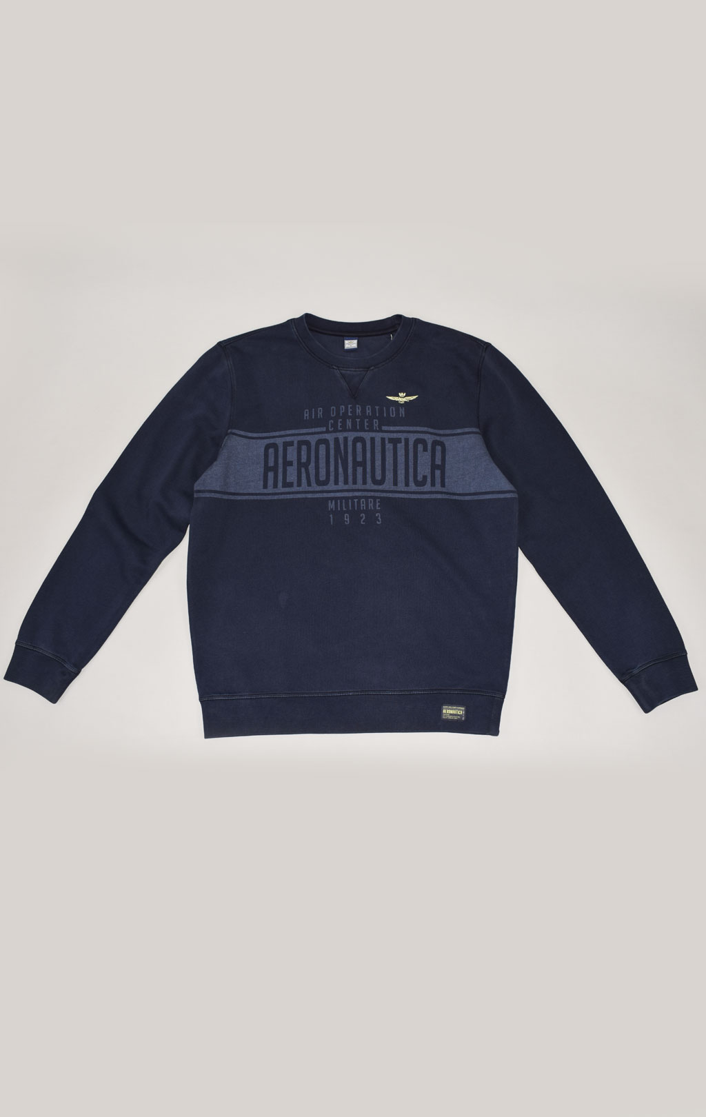 Свитшот AERONAUTICA MILITARE SS 22/IN dark navy (FE 1658) 