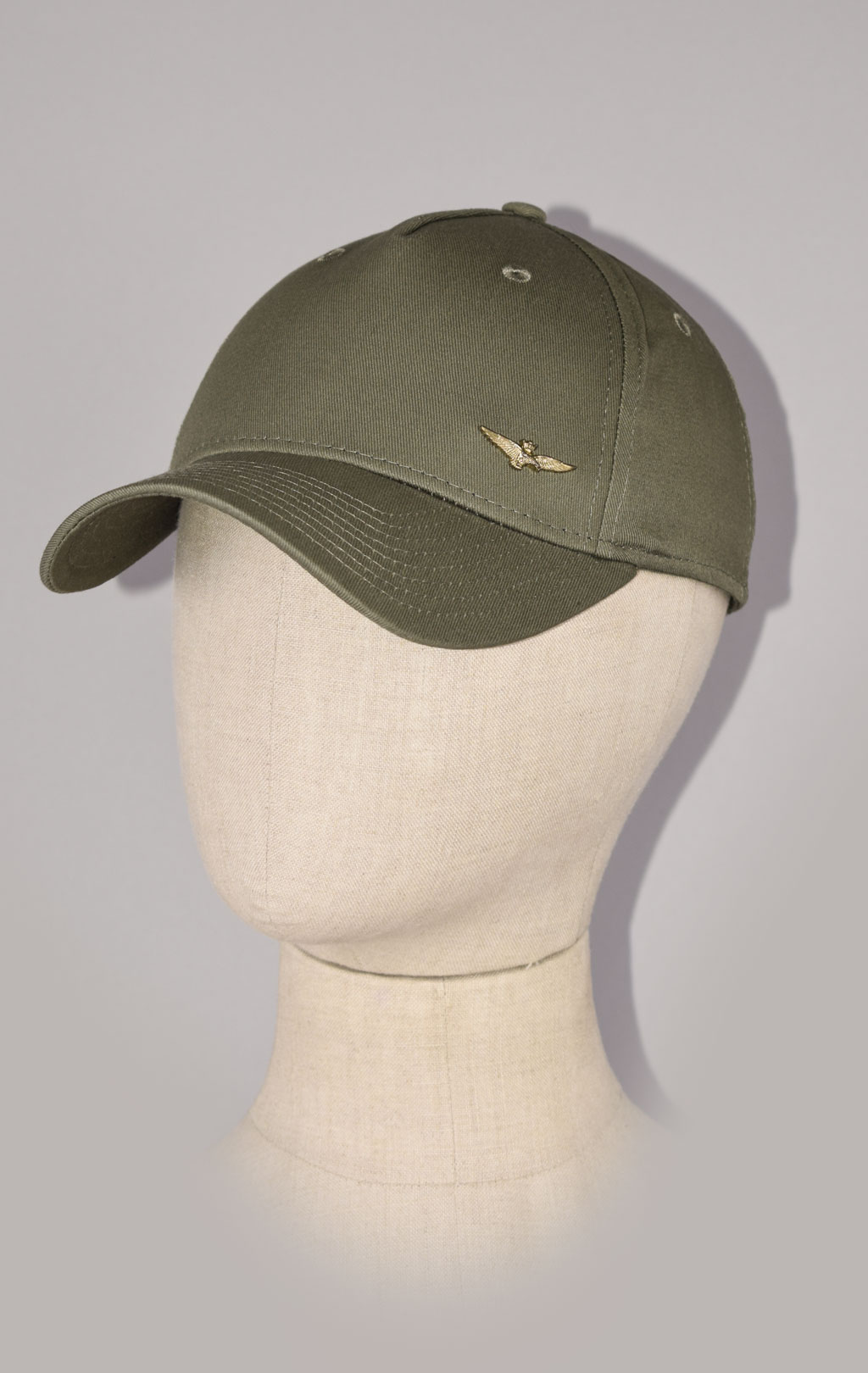 Бейсболка AERONAUTICA MILITARE FW 22/23/CN verde militare (HA 1122) 