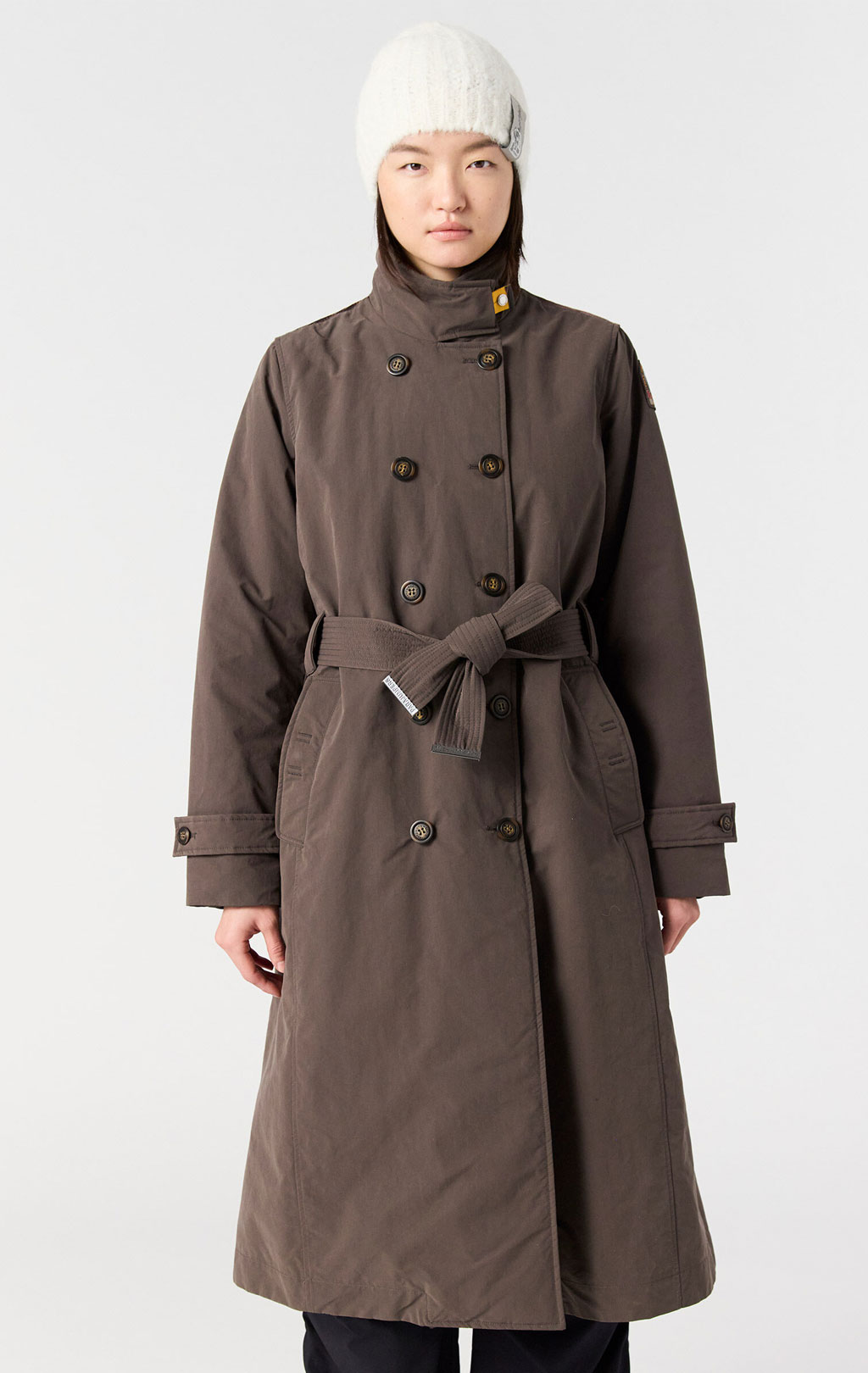 Женский плащ PARAJUMPERS KASSY FW 25/26 earth brown 