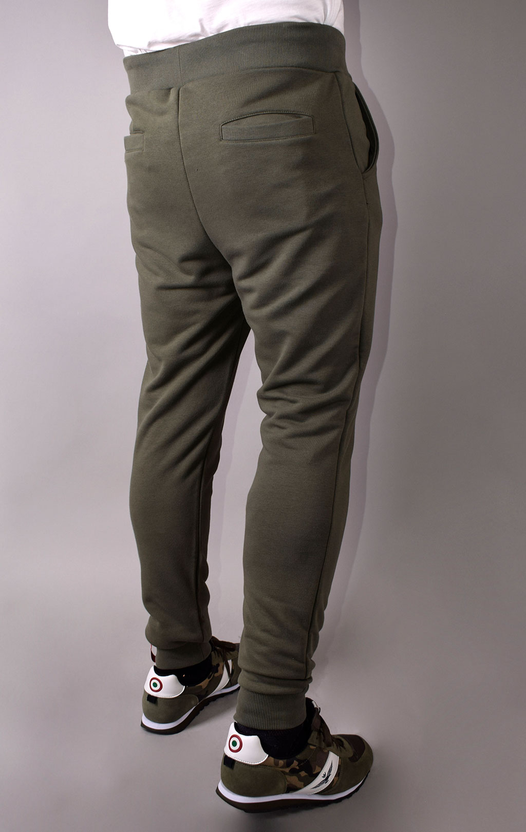 Брюки спортивные джоггеры ALPHA INDUSTRIES BIG LETTERS JOGGER dark olive 