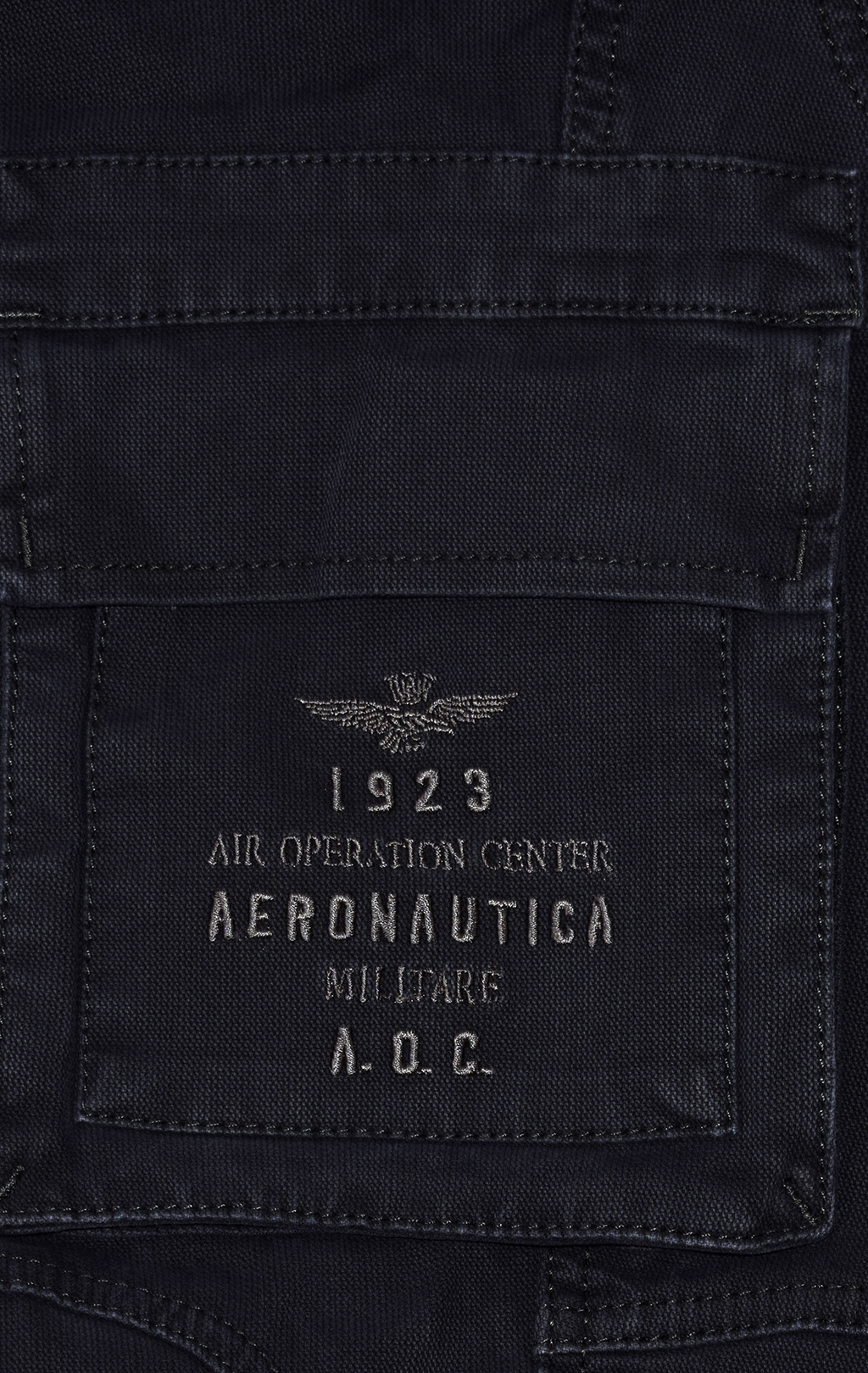 Брюки-карго AERONAUTICA MILITARE плотные FW 21/22/AL blue black (PA 1432) 