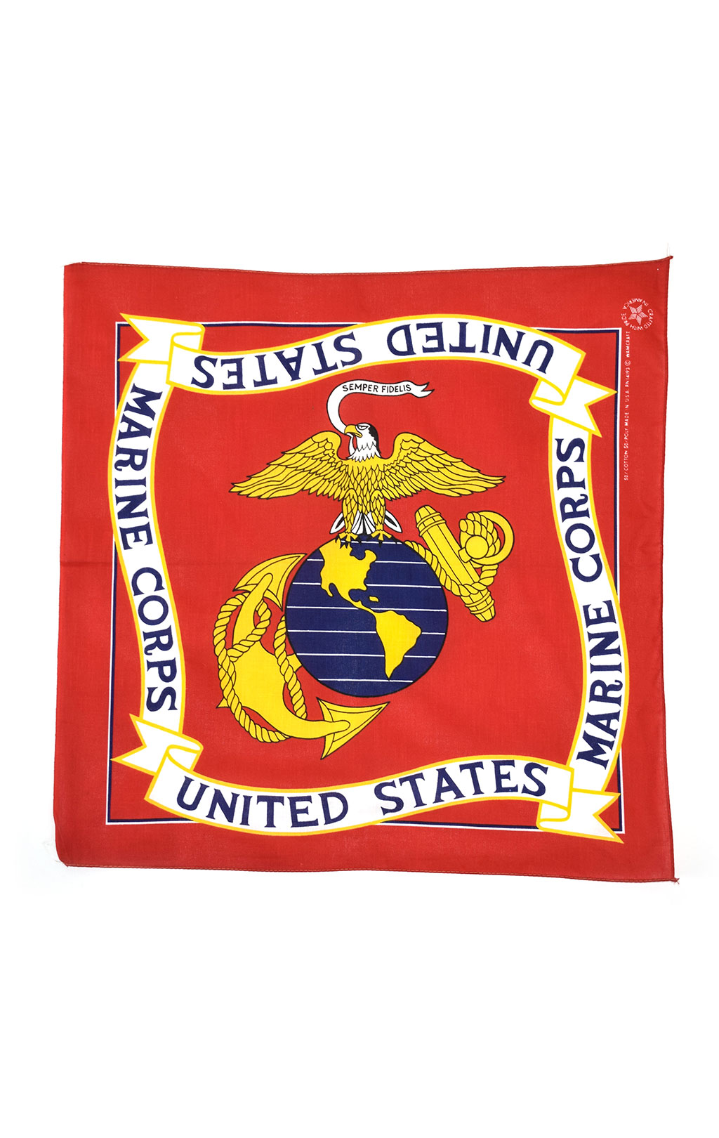 Бандана UNITED STATES MARINE CORPS red США