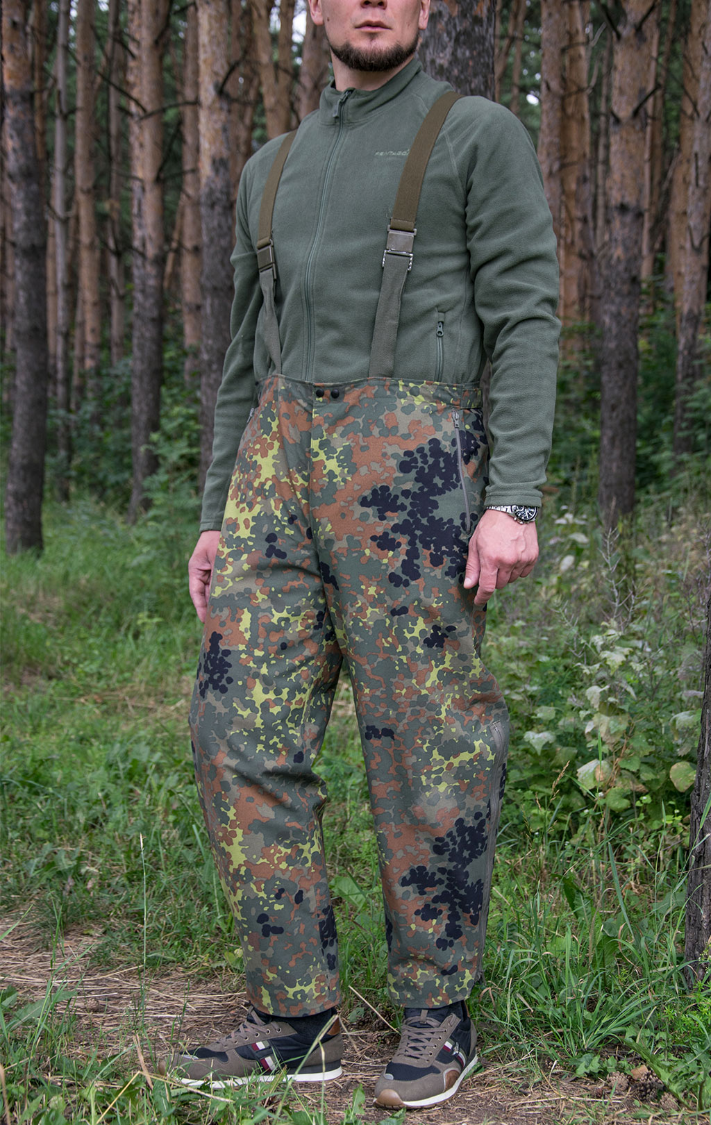 Брюки непромокаемые Gore-Tex Gore-Tex flecktarn б/у Германия