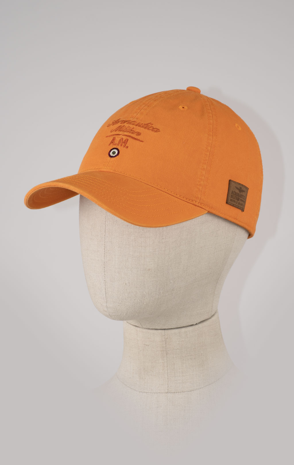 Бейсболка AERONAUTICA MILITARE SS 25 m/CN copper tan washed (HA 1204) 