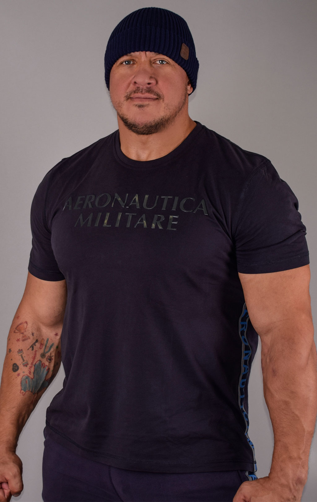 Футболка AERONAUTICA MILITARE FW 19/20 blue navy (TS 1643)