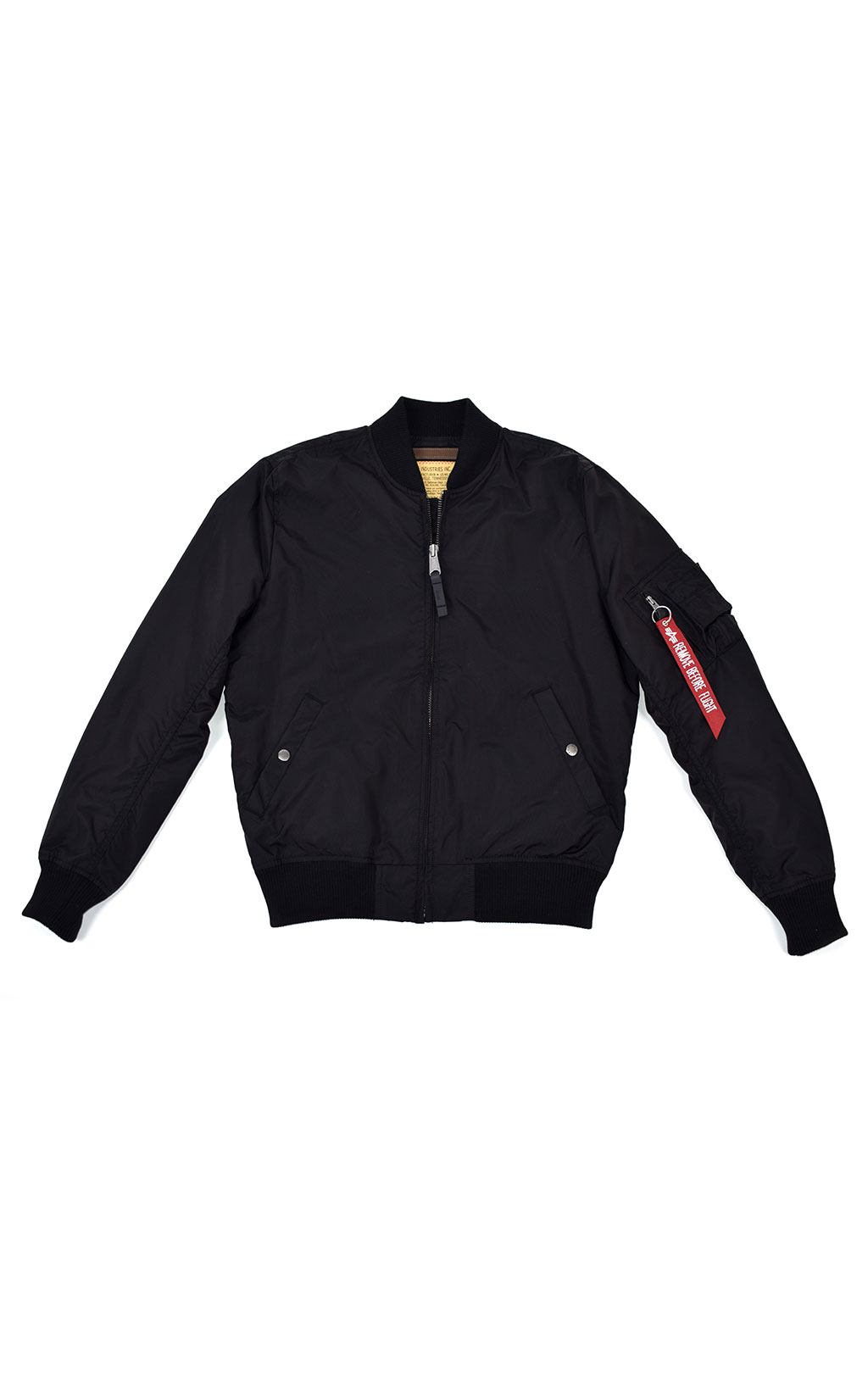 Ветровка-бомбер ALPHA INDUSTRIES TT MA-1 black 