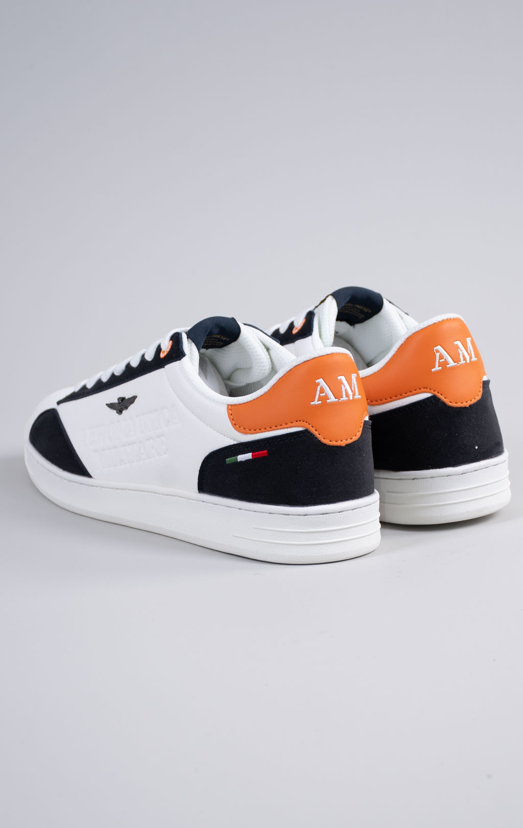 Кроссовки AERONAUTICA MILITARE (SC 0306) SS 26/CN bianco blue 