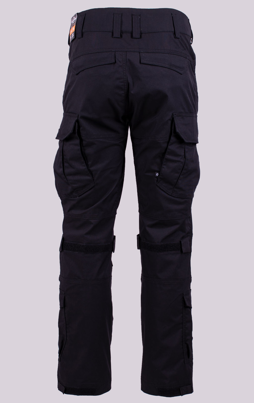 Брюки тактические Pentagon WOLF хлопок35%/полиэстер65% Rip-Stop stretch black 05031 
