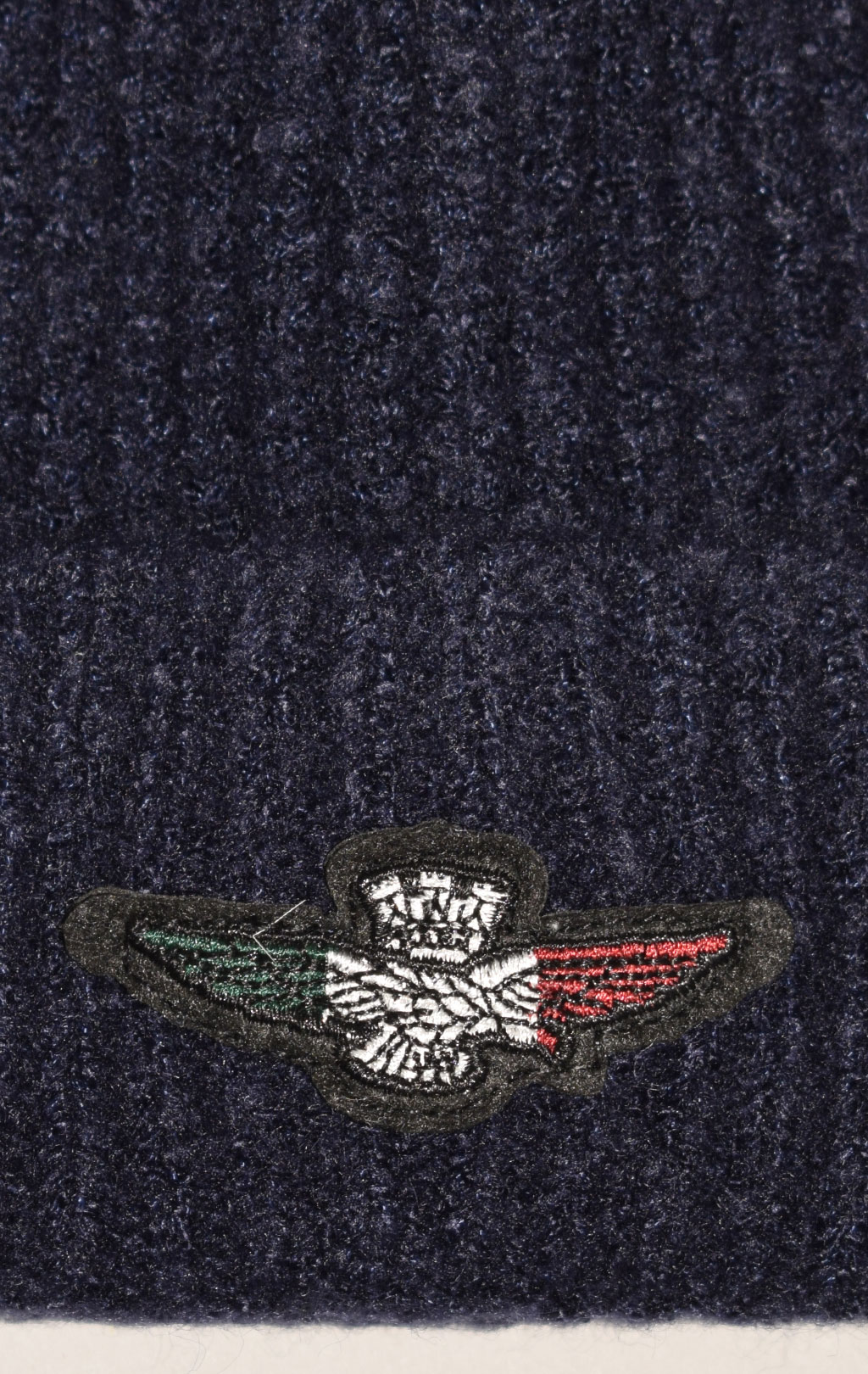 Шапка вязаная AERONAUTICA MILITARE FW 23/24/CN blue (CU 034) 