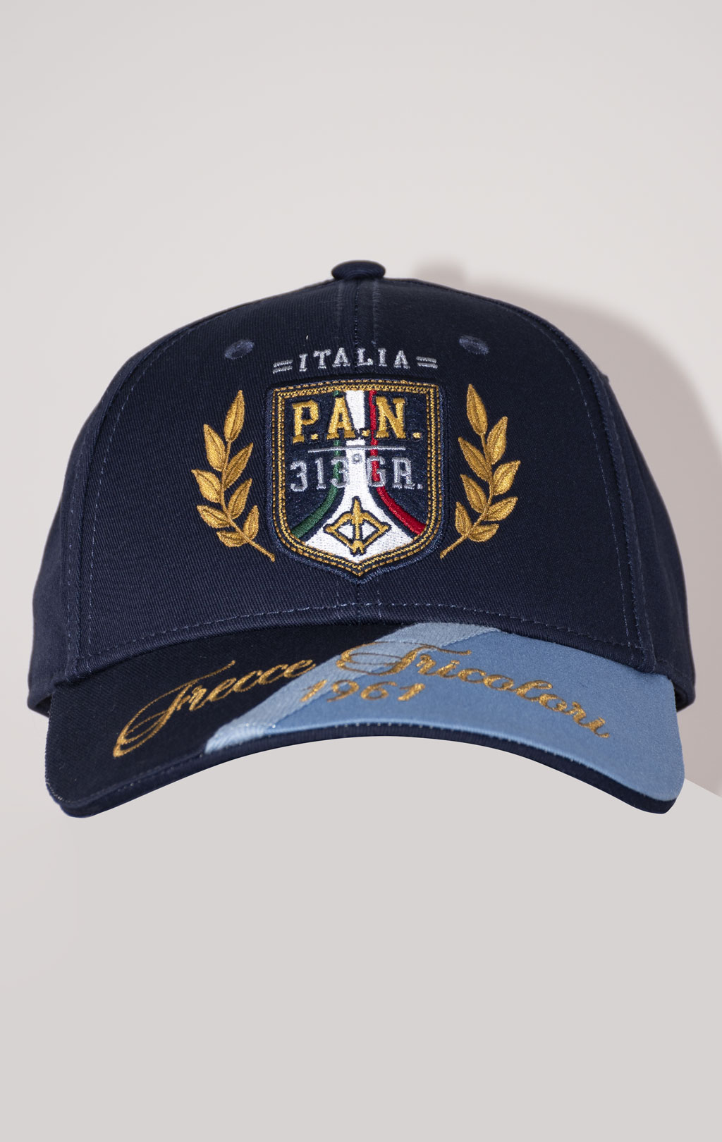 Бейсболка AERONAUTICA MILITARE SS 24/CN blue navy (HA 1165)