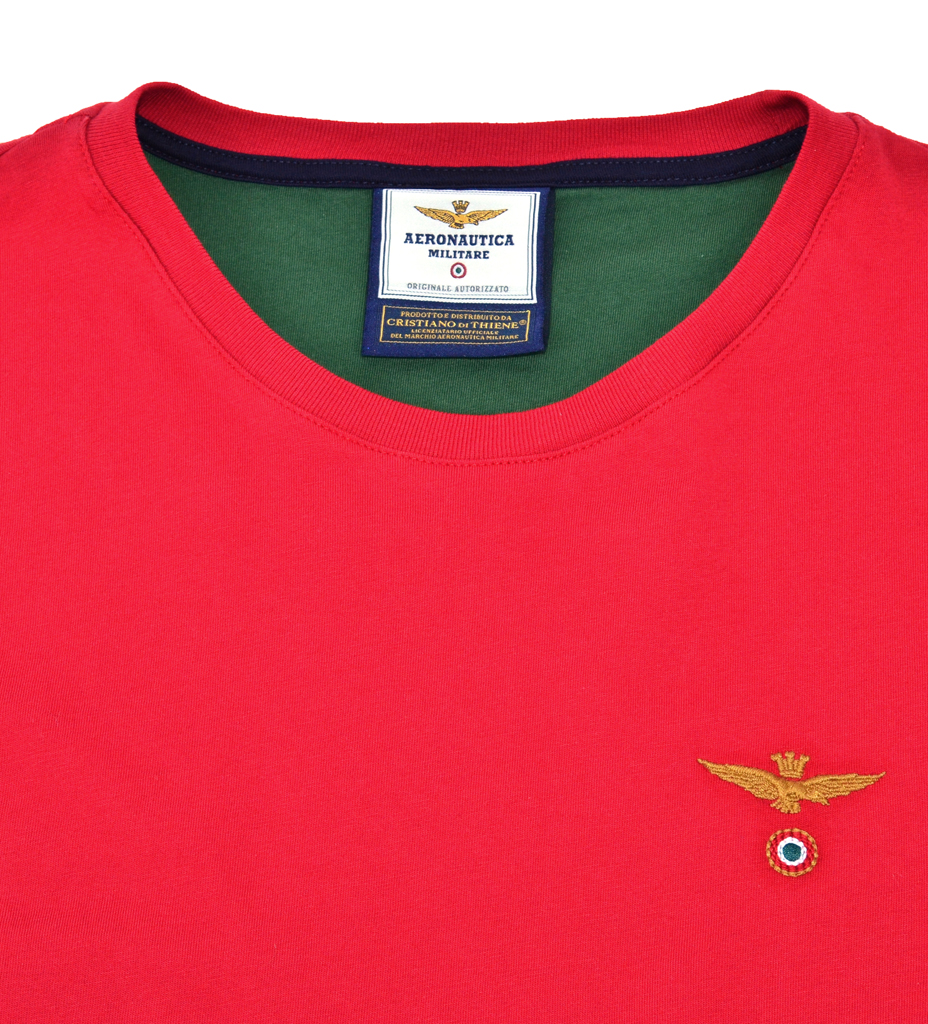 Футболка AERONAUTICA MILITARE red chili pepper (TS 1343)