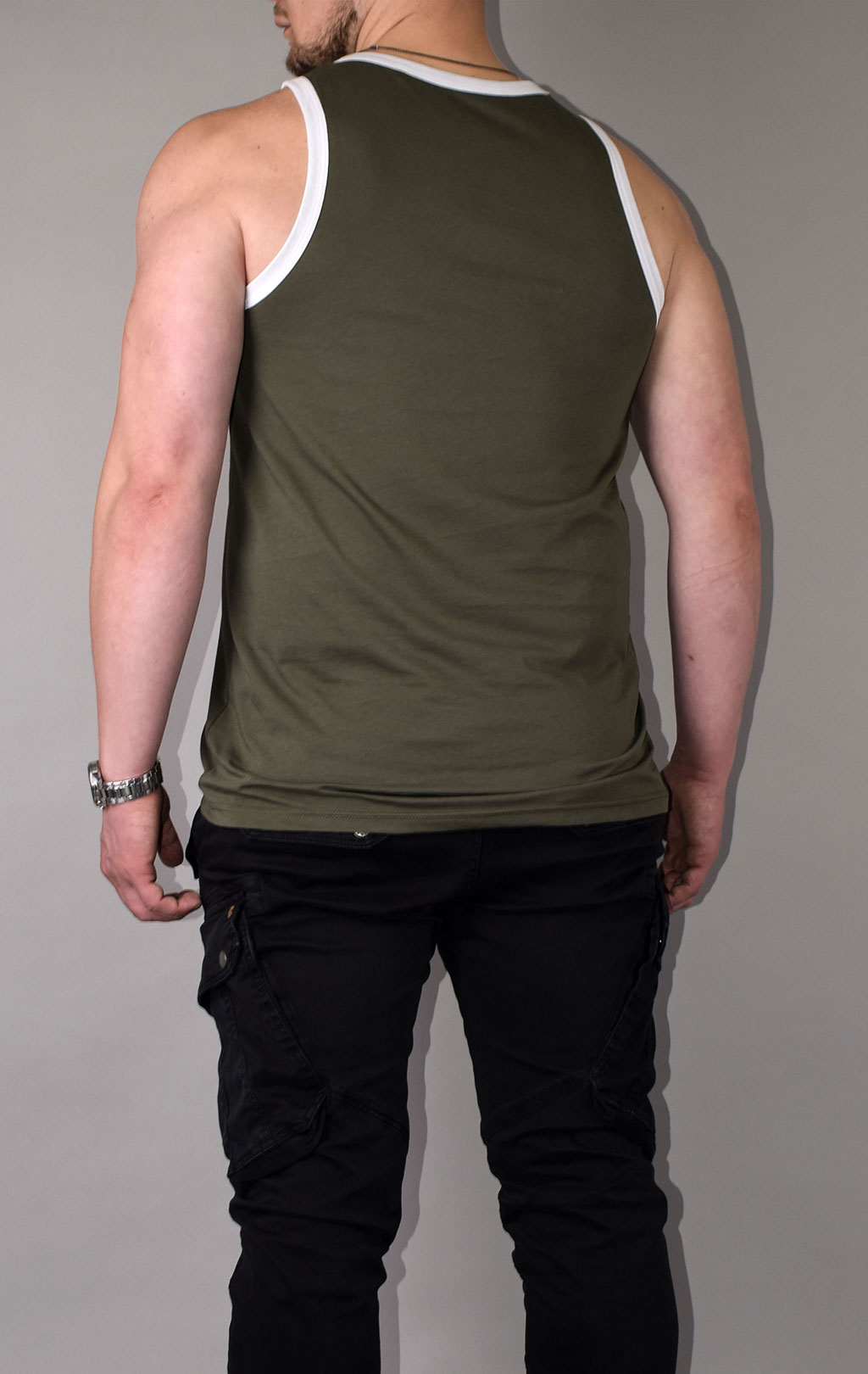 Майка ALPHA INDUSTRIES 59 TANK dark olive 