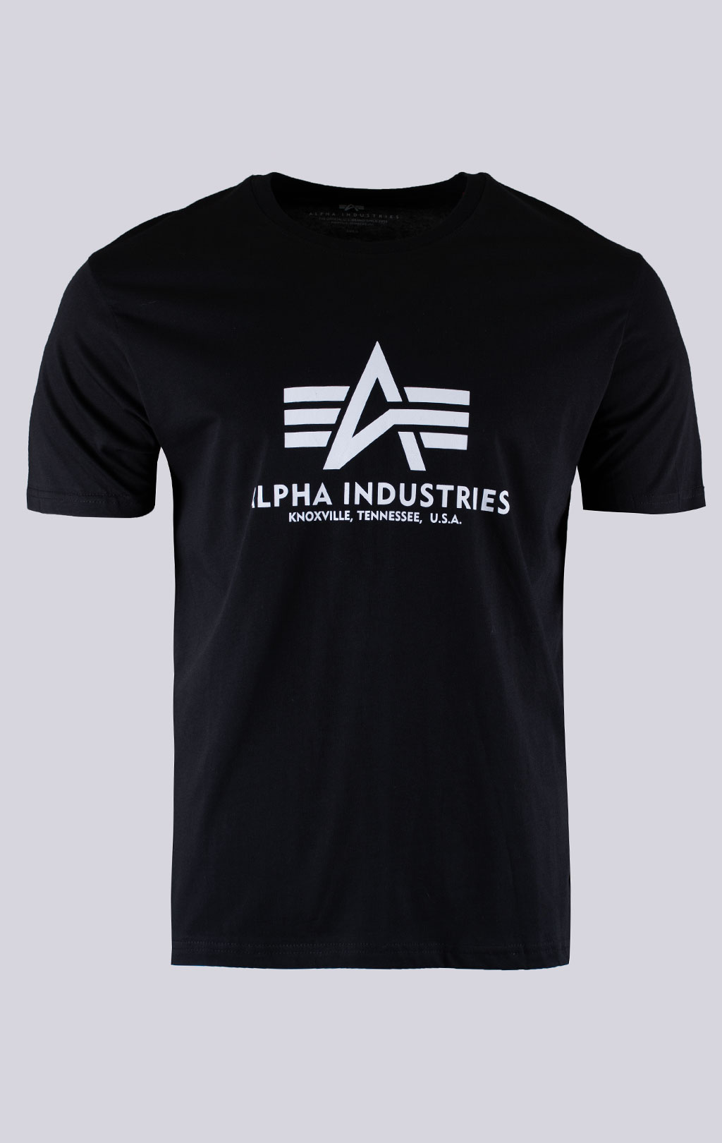 Футболка ALPHA INDUSTRIES BASIC T big size black 