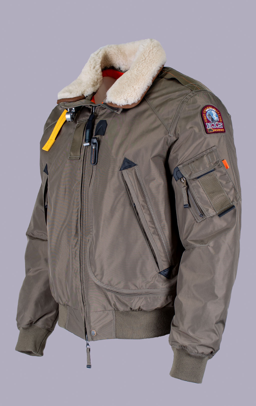 Куртка-пуховик PARAJUMPERS FIRE S. FW 26/27 slate mud 