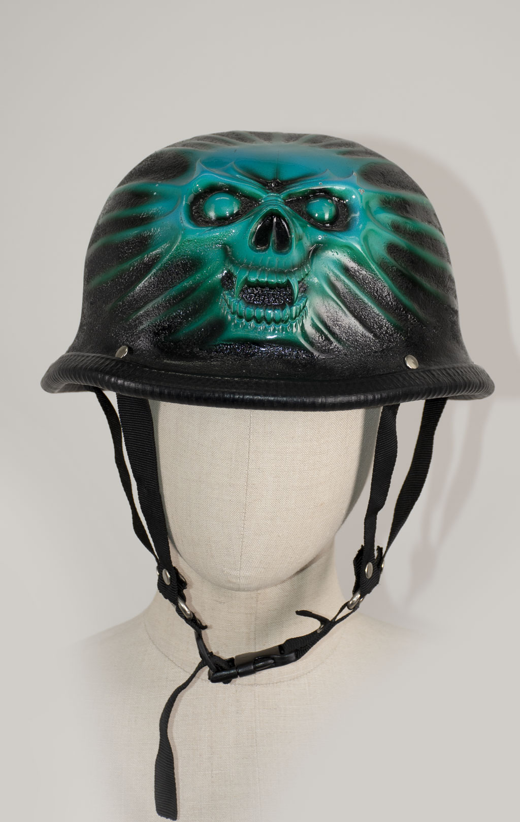 Шлем мотоцикл. Fostex GREEN DEVIL black 