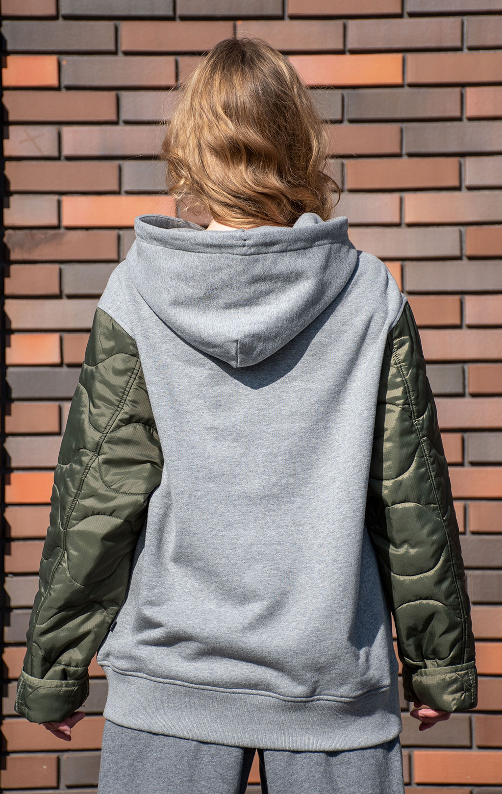 Толстовка ALPHA INDUSTRIES ALS/92 LINER HOODIE FW 24/25 medium charcoal heather 