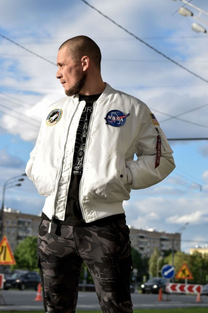 Бомбер мужской NASA Alpha Industries