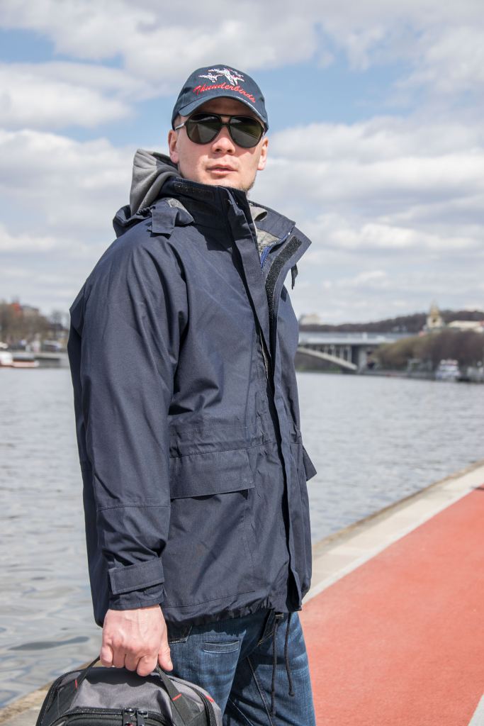Немецкая куртка Gore-tex navy