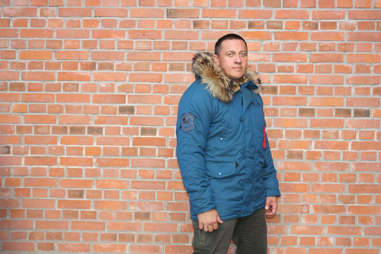 Аляска ALPHA INDUSTRIES EXPLORER натур. мех blue bold