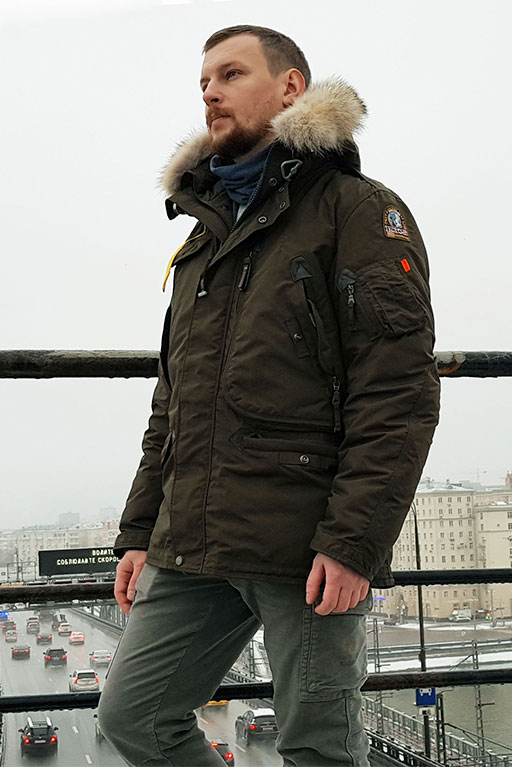 Куртка-аляска мужская PARAJUMPERS RIGHT HAND