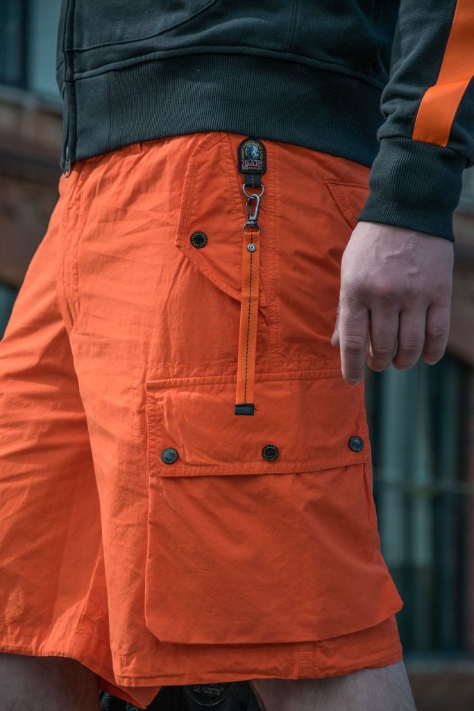 Шорты с карабином PARAJUMPERS SIGMUND carrot