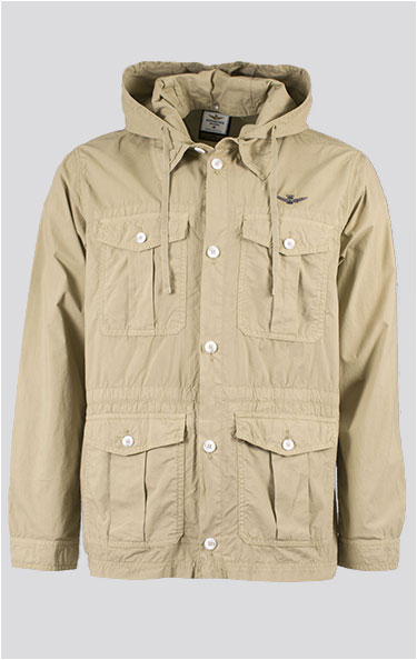 Ветровка AERONAUTICA MILITARE SS 24 m/AL sand washed (AC 020)