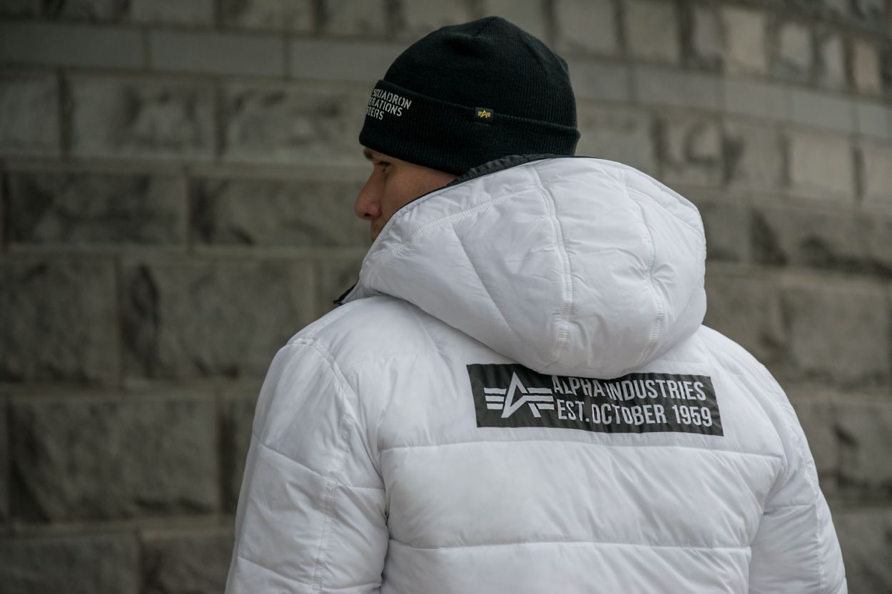 Двусторонняя куртка с капюшоном Alpha Industries
