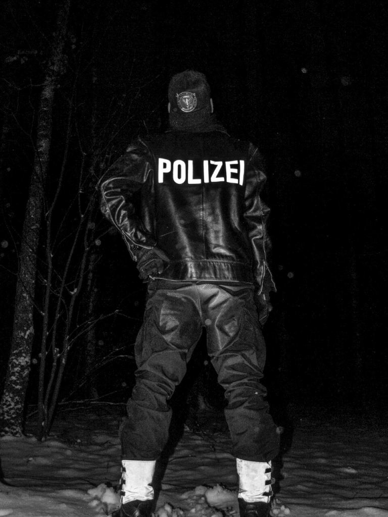 Куртка кожаная POLICE