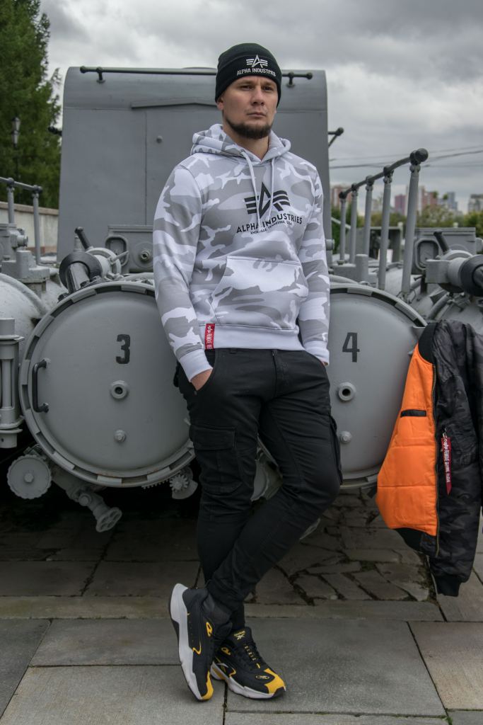 Толстовка ALPHA INDUSTRIES BASIC HOODY