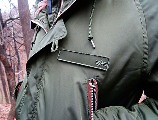 Аляска мужская ALPHA INDUSTRIES DISCOVERER DARK GREEN