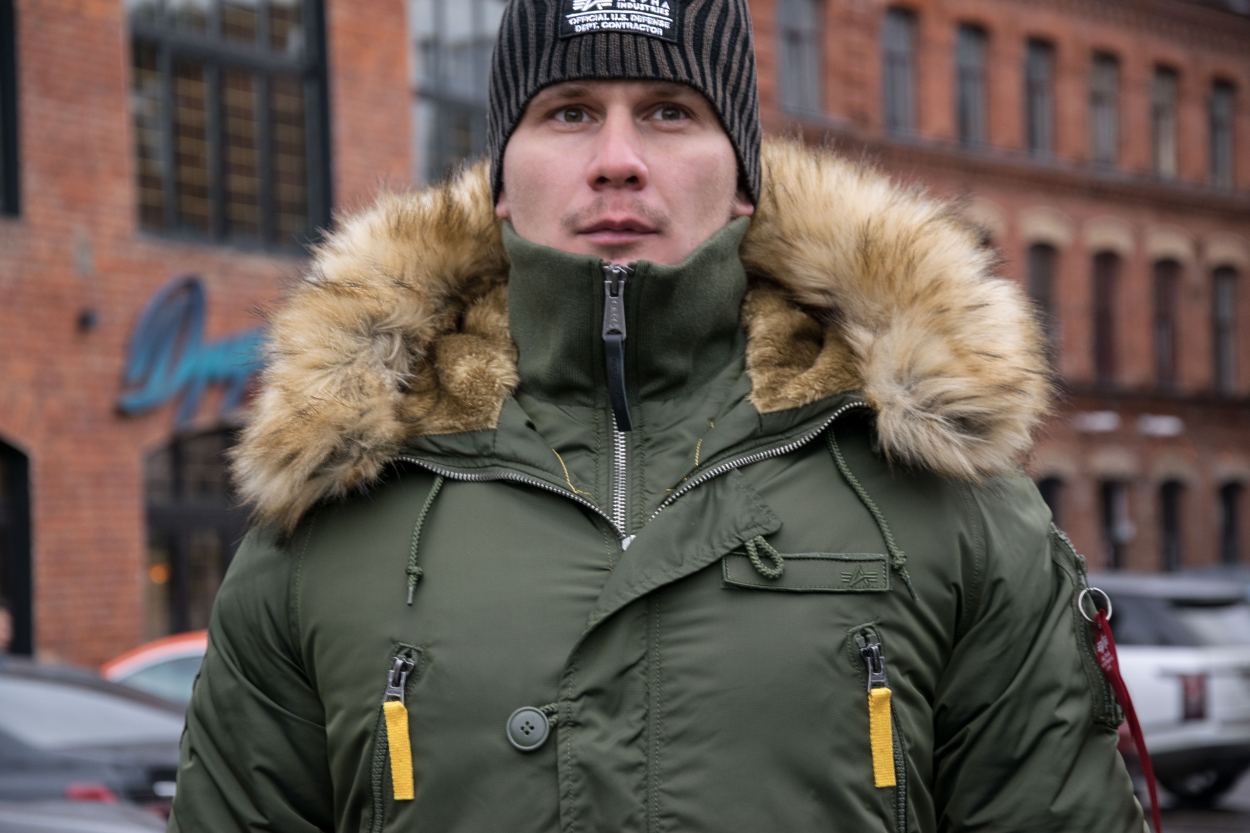 Аляска ALPHA INDUSTRIES PPS N-3B dark green