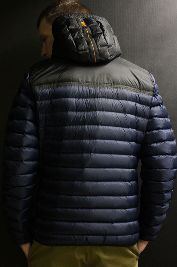 мужская оригинальная куртка параджамперс HAE с капюшоном ink blue