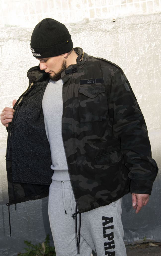 Куртка Surplus REGIMENT M-65 camo black