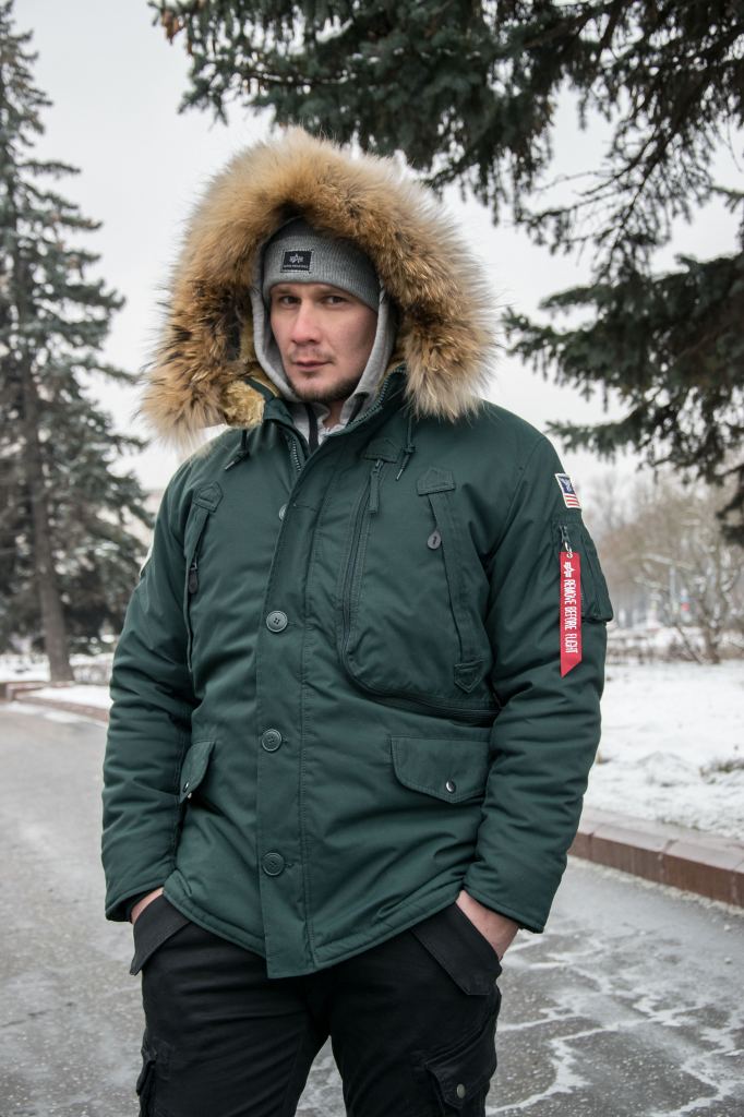 Мужская аляска ALPHA INDUSTRIES POLAR