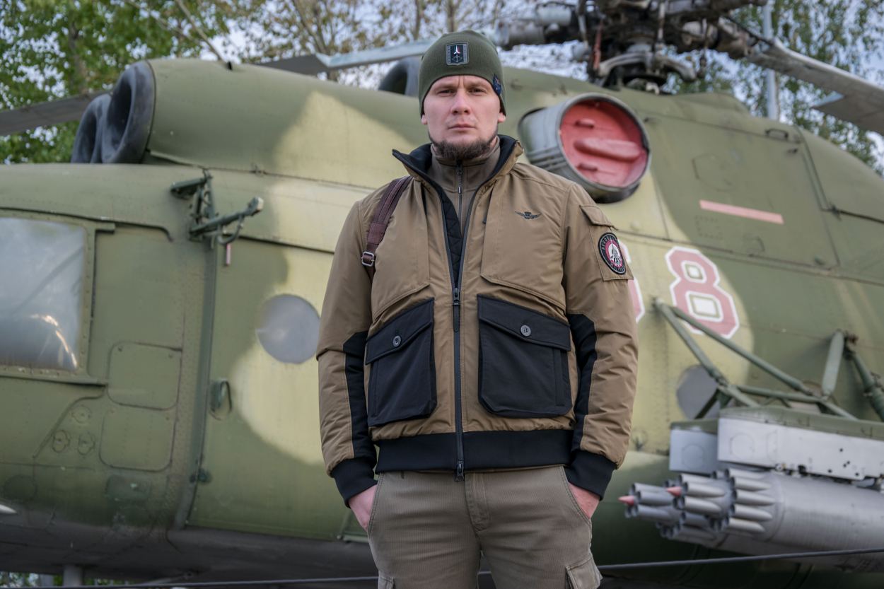 Куртка-пилот AERONAUTICA MILITARE FW 21/22 m/CN verde militare (AB 1973)