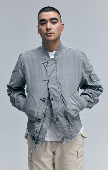 Ветровка ALPHA INDUSTRIES US NAVY DECK HOOKED MOD JACKET SS 24 m aircraft gray