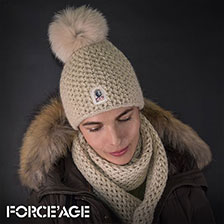 Шапочка вязан. PARAJUMPERS жен. ELEGANCE HAT ecru